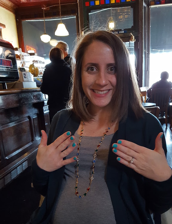 this great turquoise!