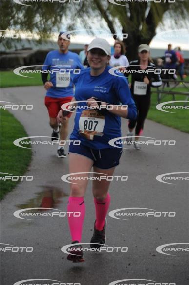 I may be smiling in this photo but it's only because B told me that a camera was on my left