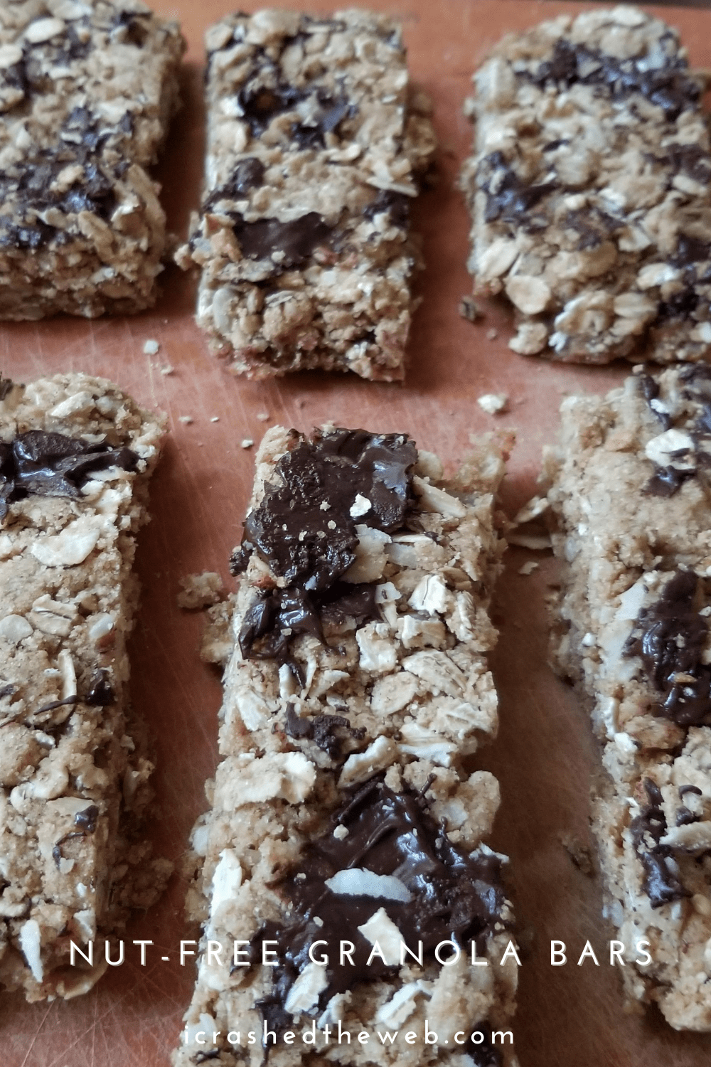 nut-free granola bars - icrashedtheweb
