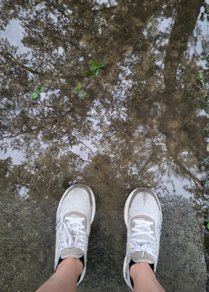 puddle running