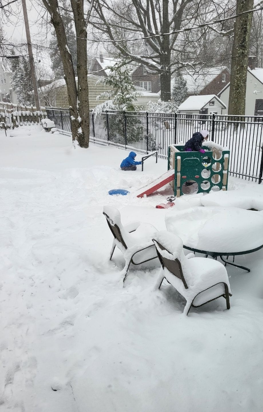 Snow Came, Left and Came&nbsp;Back.